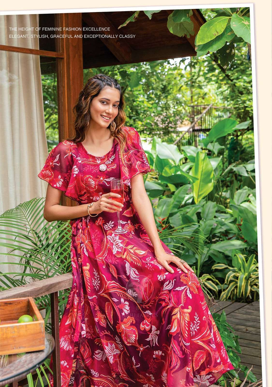 Anju Fabrics Coral Charm vol -3  Wholesale clothing distributors in India