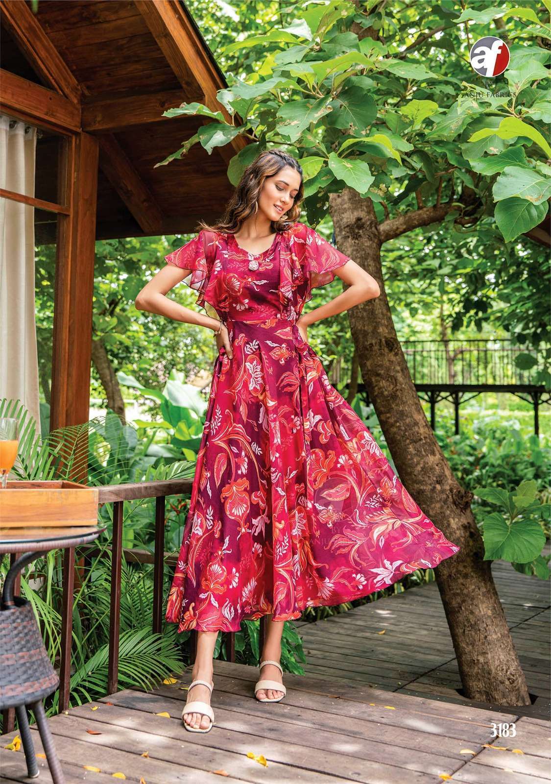 Anju Fabrics Coral Charm vol -3  Wholesale clothing distributors in India