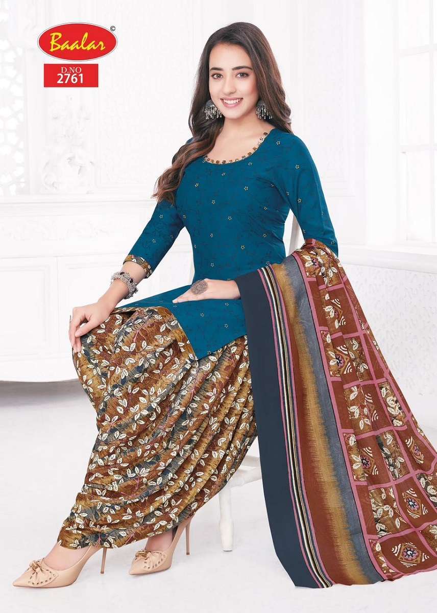 Baalar Zaara Patiyala Special Vol-27 -Dress Material Catalogue dress material wholesalers in Ahmedabad