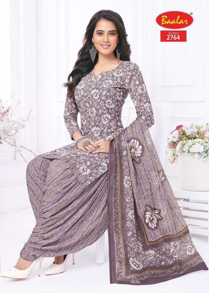 Baalar Zaara Patiyala Special Vol-27 -Dress Material Catalogue dress material wholesalers in Ahmedabad