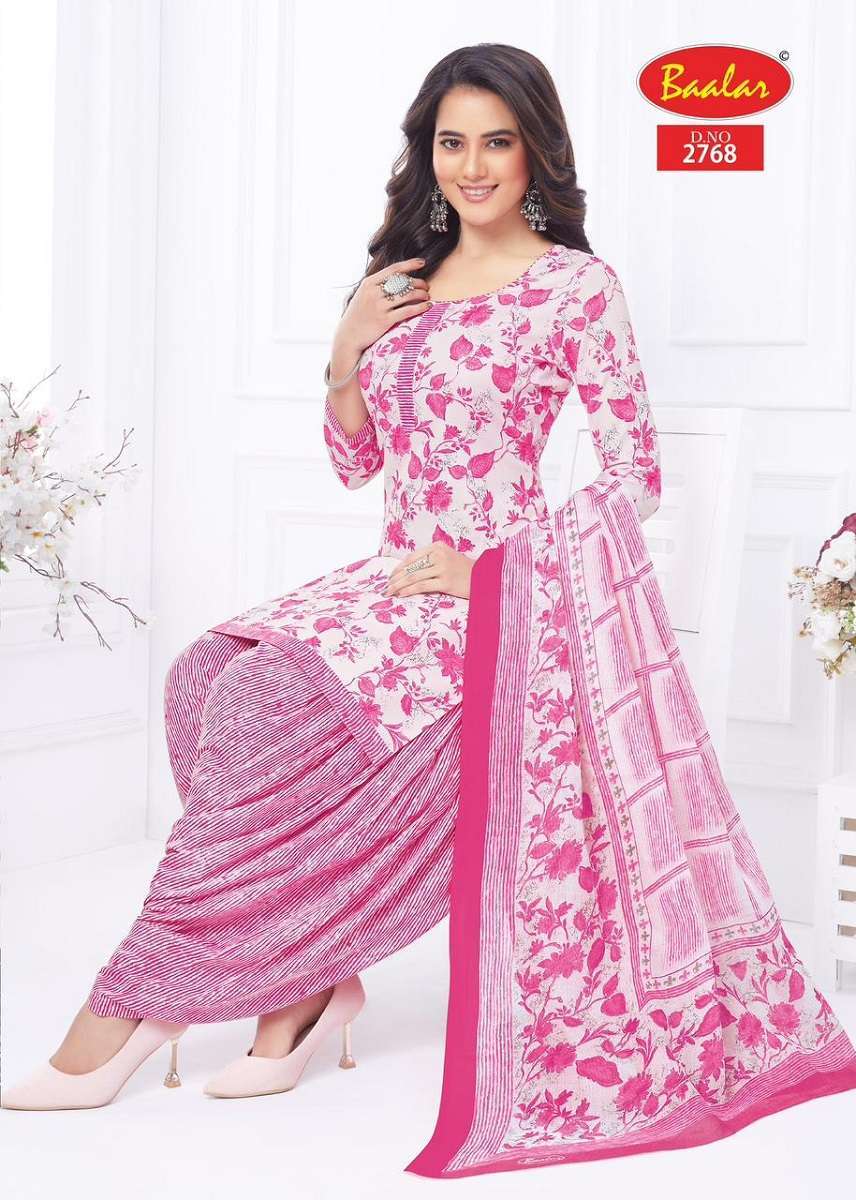Baalar Zaara Patiyala Special Vol-27 -Dress Material Catalogue dress material wholesalers in Ahmedabad