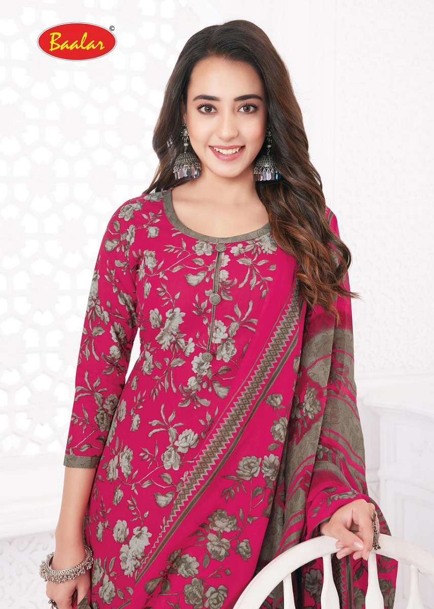 Baalar Zaara Patiyala Special Vol-27 -Dress Material Catalogue dress material wholesalers in Ahmedabad
