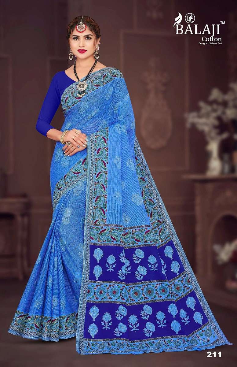 Balaji Anushka Vol -2 – Cotton Saree Surat textile market