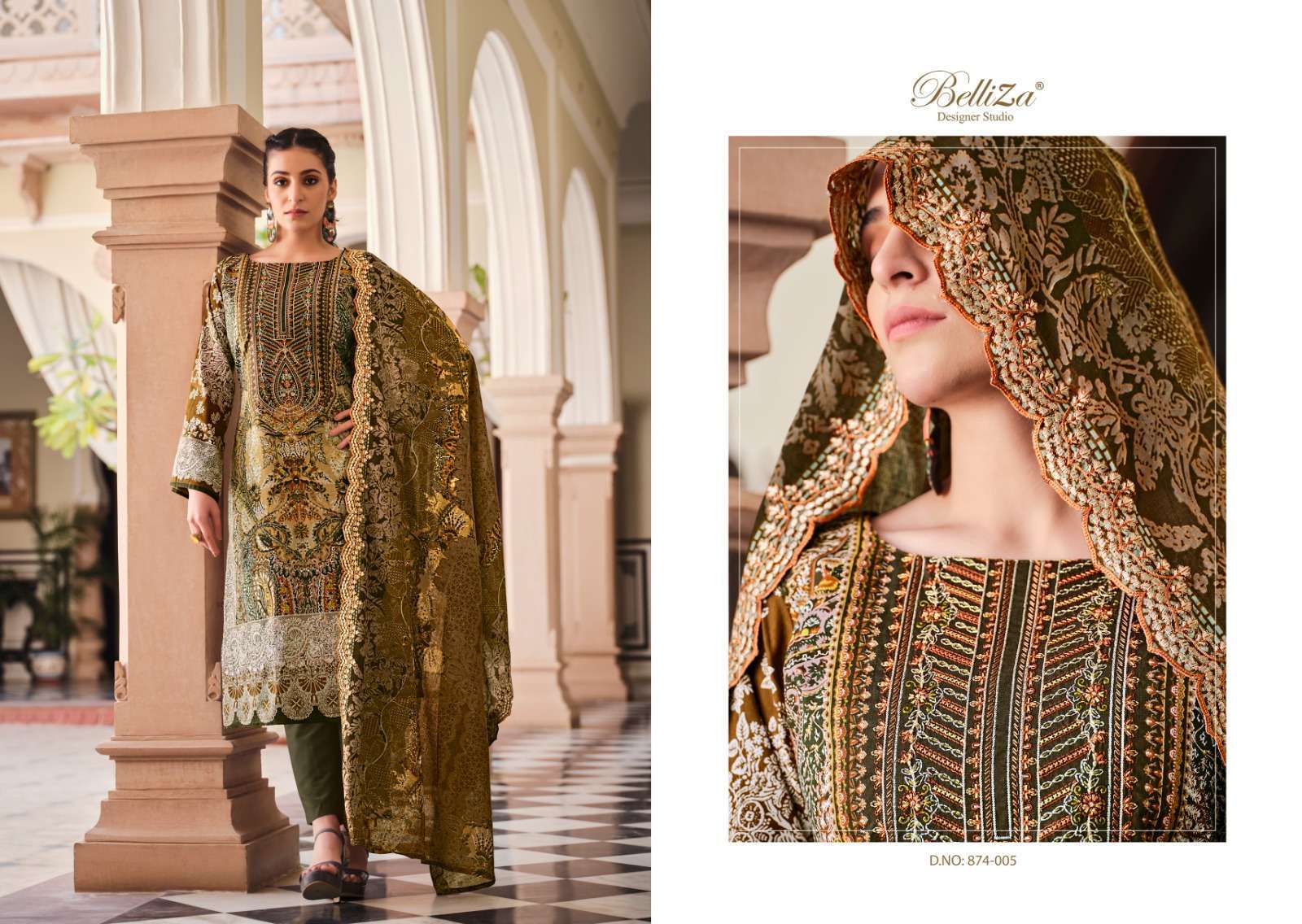 Belliza Guzarish Vol 2 Premium Cotton Dress Material suppliers in Surat