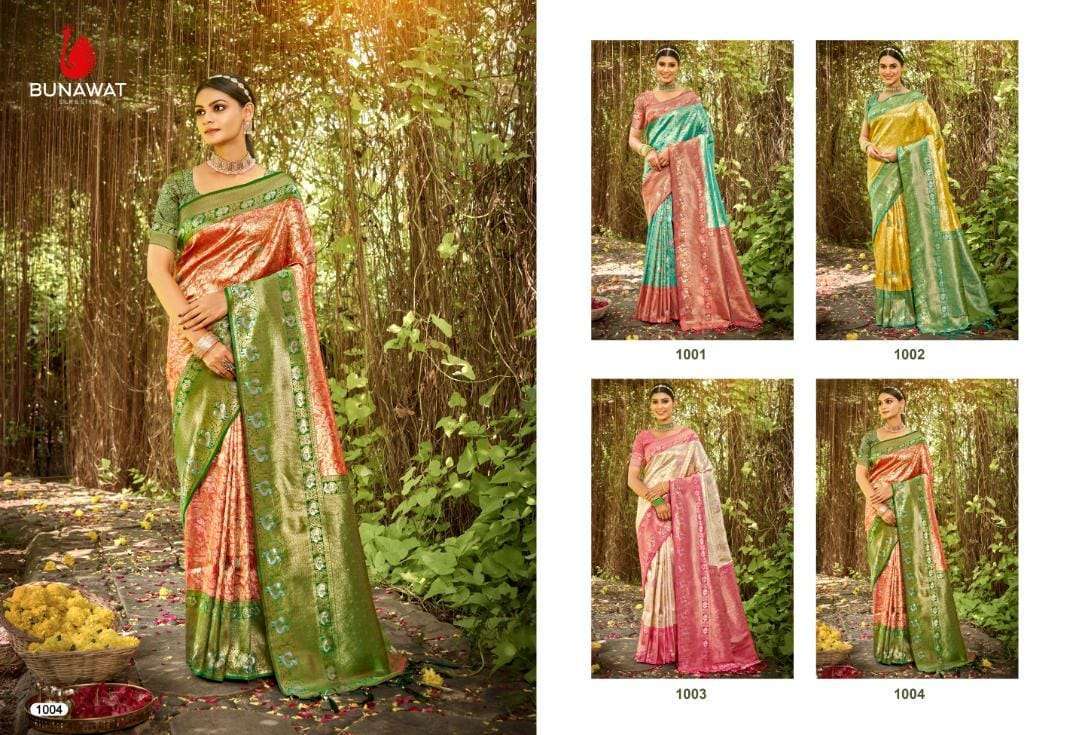 BUNAWAT ALISHA SILK Saree wholesale shops in Ahmedabad