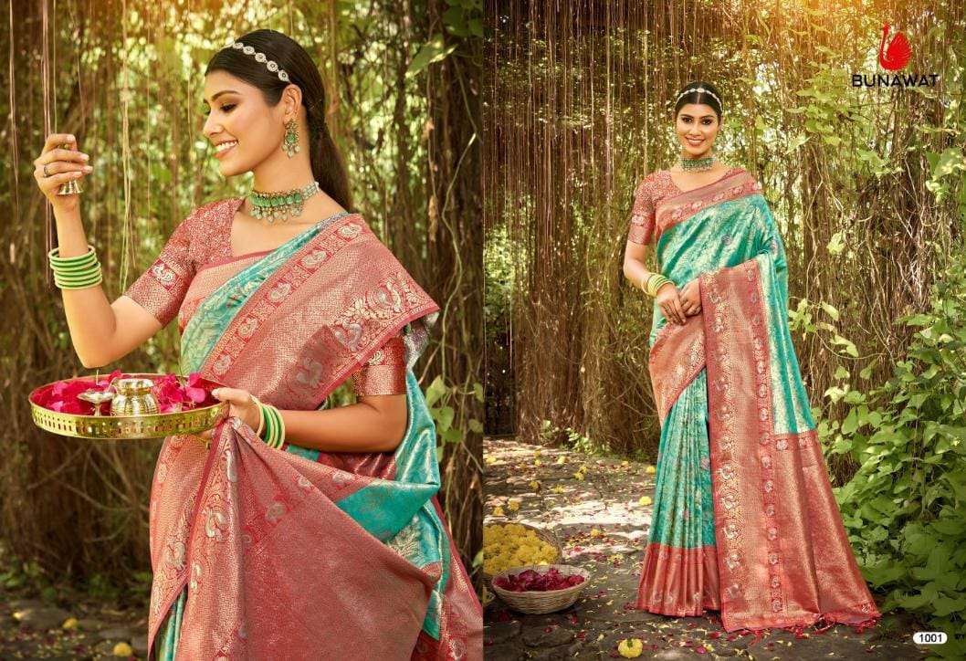 BUNAWAT ALISHA SILK Saree wholesale shops in Ahmedabad