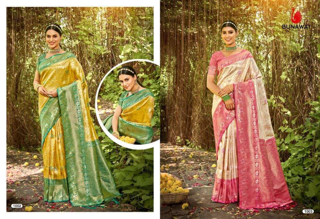 BUNAWAT ALISHA SILK Saree wholesale shops in Ahmedabad