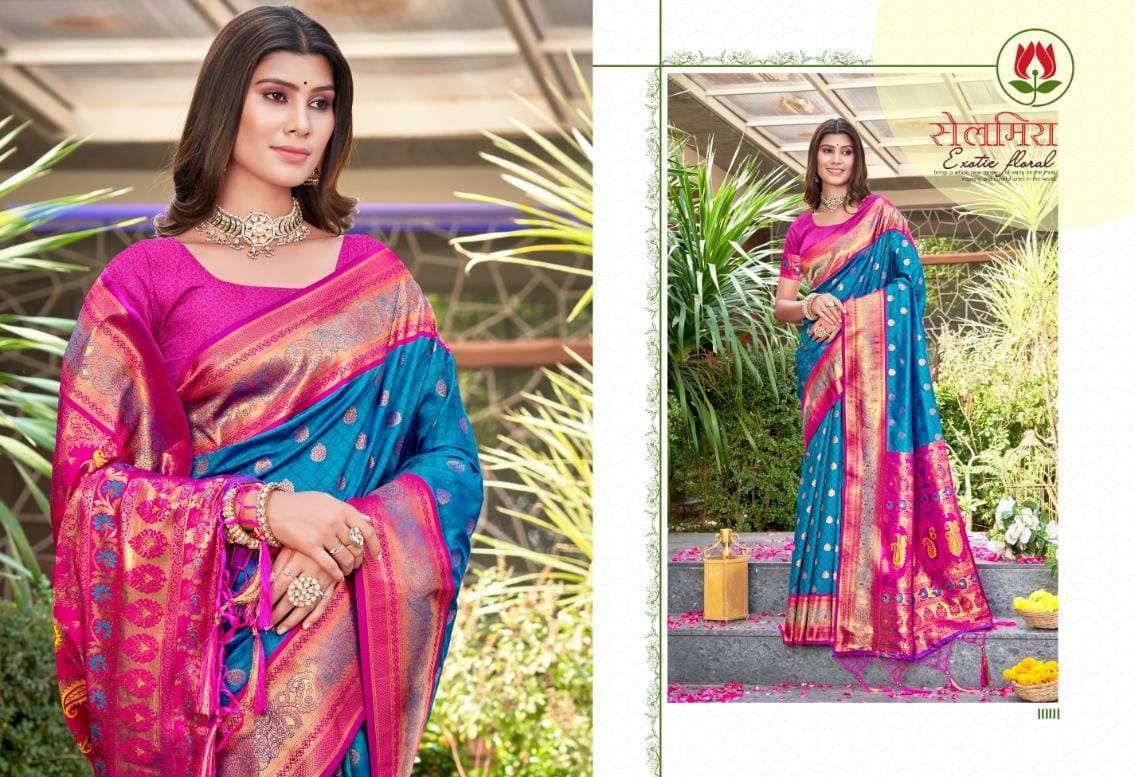 BUNAWAT AMRITPRABHA Banarasi Silk Saree manufacturer in Ahmedabad