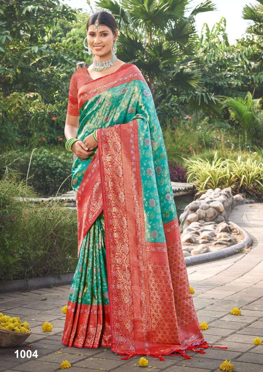 BUNAWAT POONAM Kanjivaram Silk Saree Wholesalers India