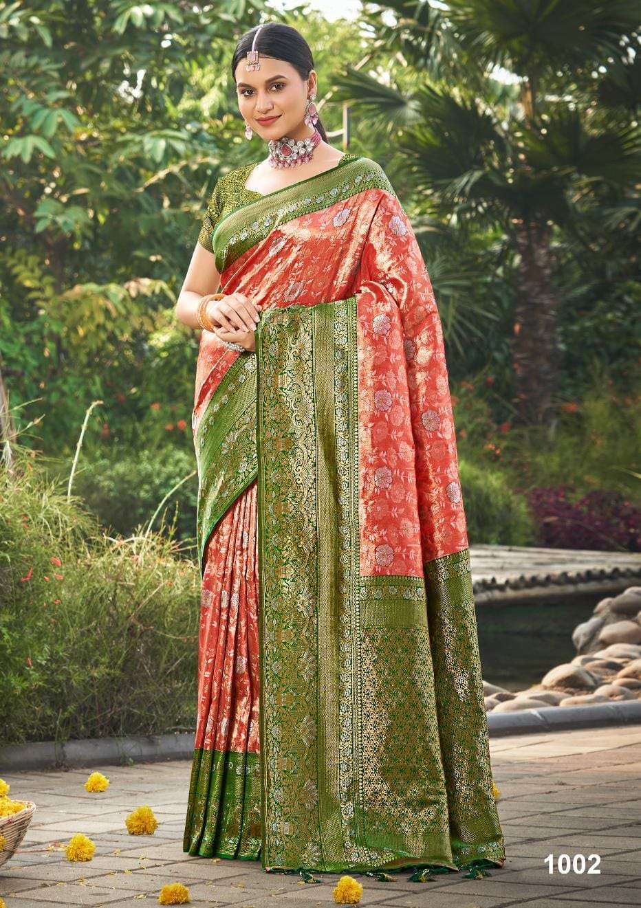 BUNAWAT POONAM Kanjivaram Silk Saree Wholesalers India