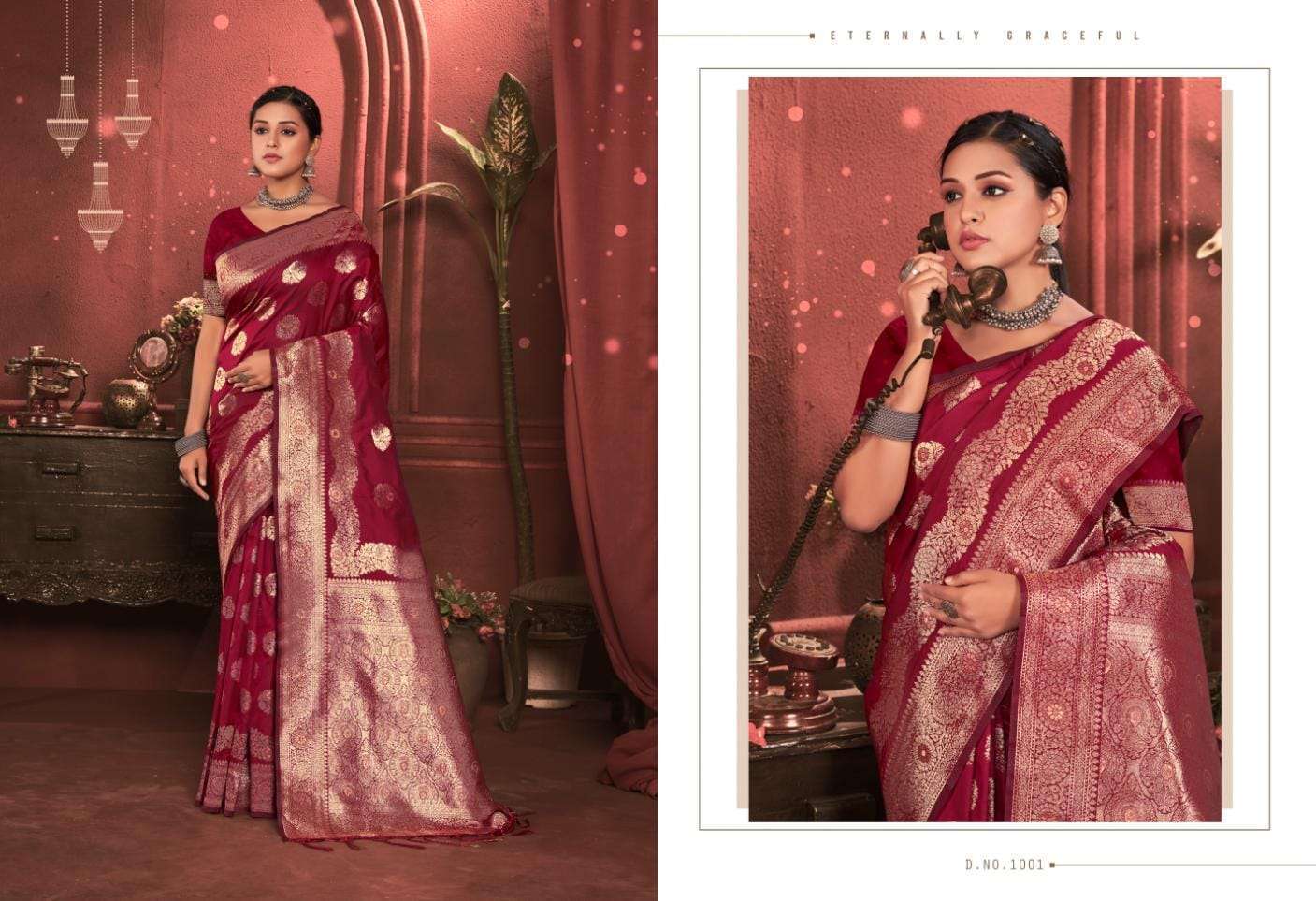BUNAWAT PRATISHTA SILK Banarasi Silk Saree Designer saree wholesalers Surat