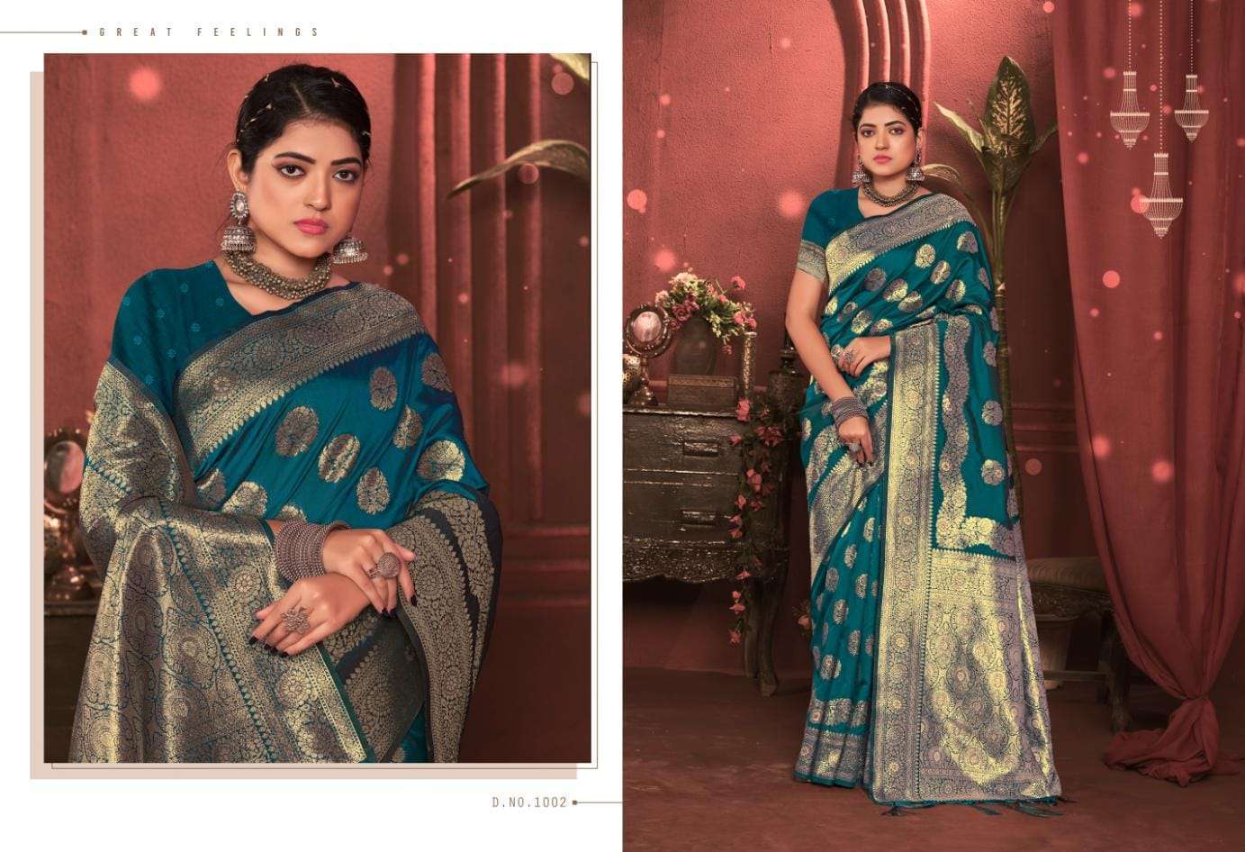 BUNAWAT PRATISHTA SILK Banarasi Silk Saree Designer saree wholesalers Surat