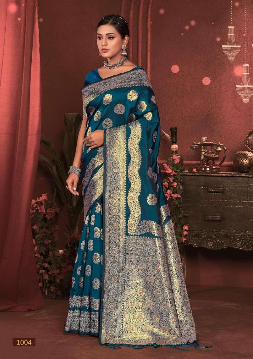BUNAWAT PRATISHTA SILK Banarasi Silk Saree Designer saree wholesalers Surat