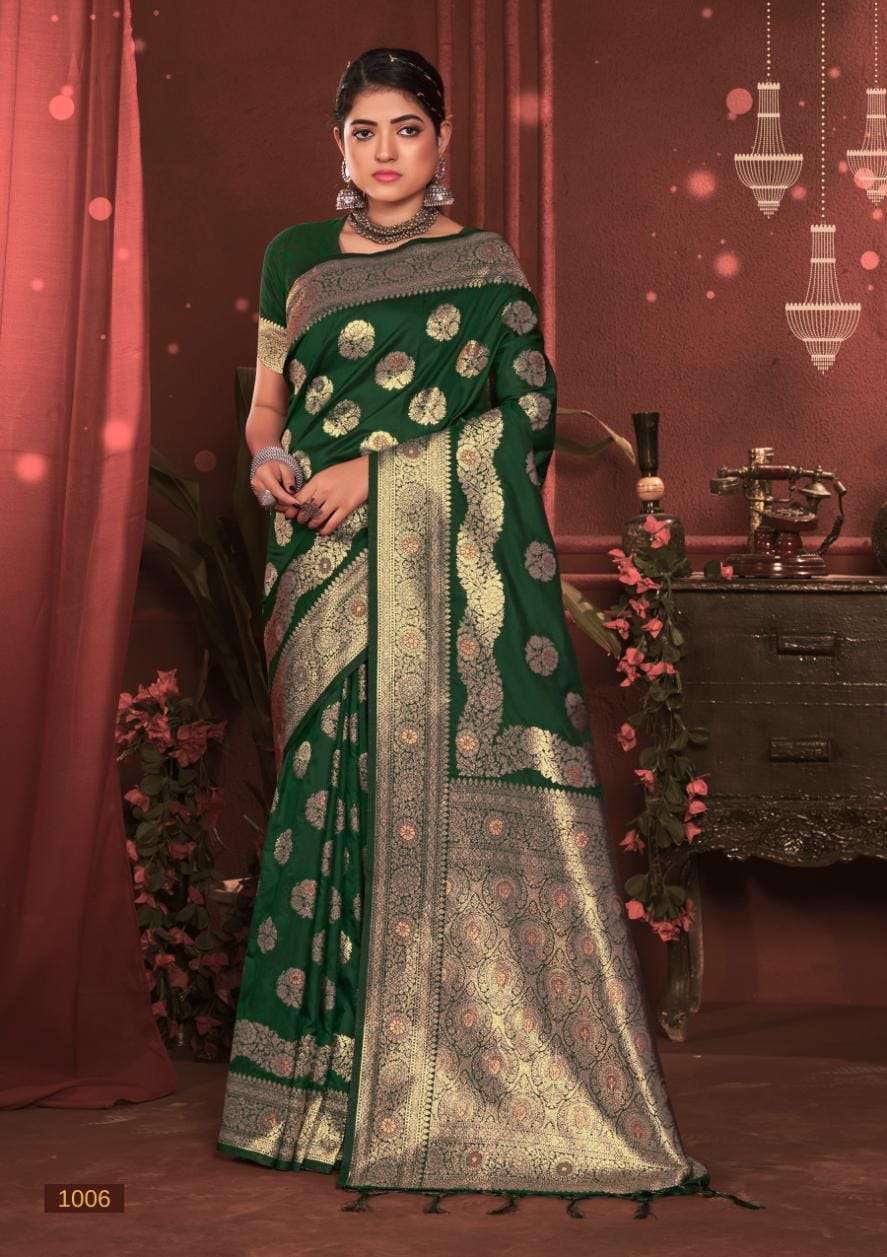 BUNAWAT PRATISHTA SILK Banarasi Silk Saree Designer saree wholesalers Surat