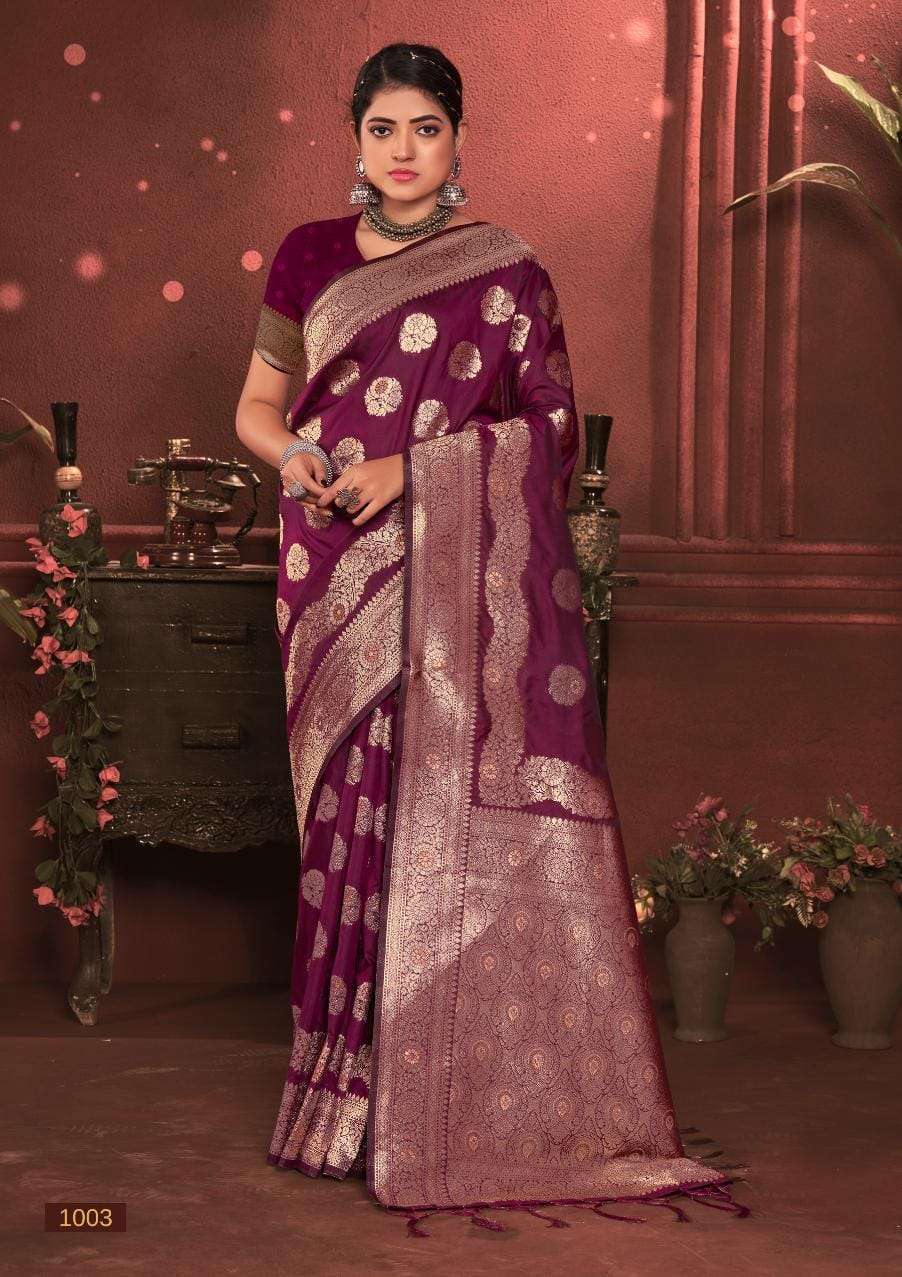 BUNAWAT PRATISHTA SILK Banarasi Silk Saree Designer saree wholesalers Surat