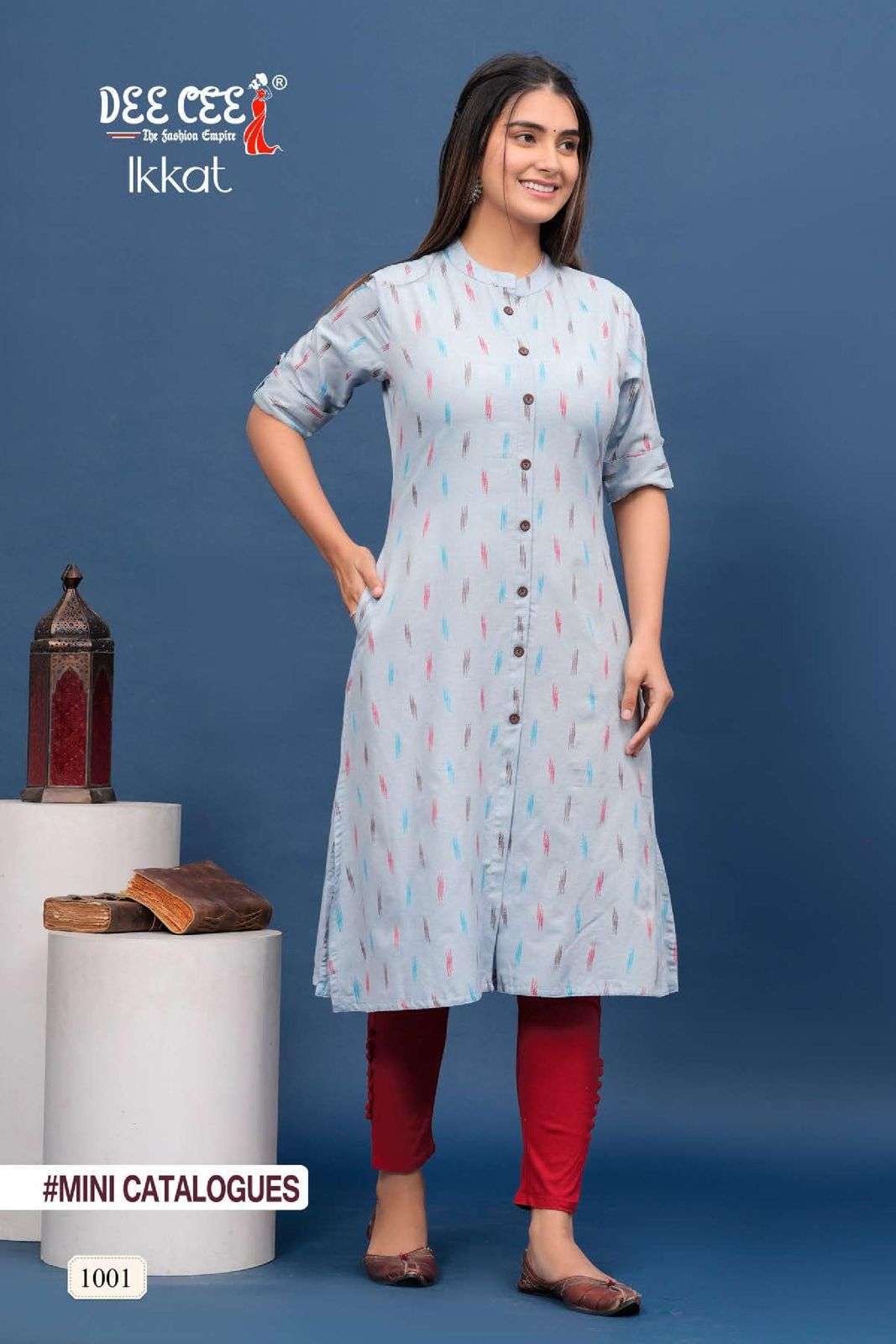 DEECEE IKKAT Kurti wholesalers