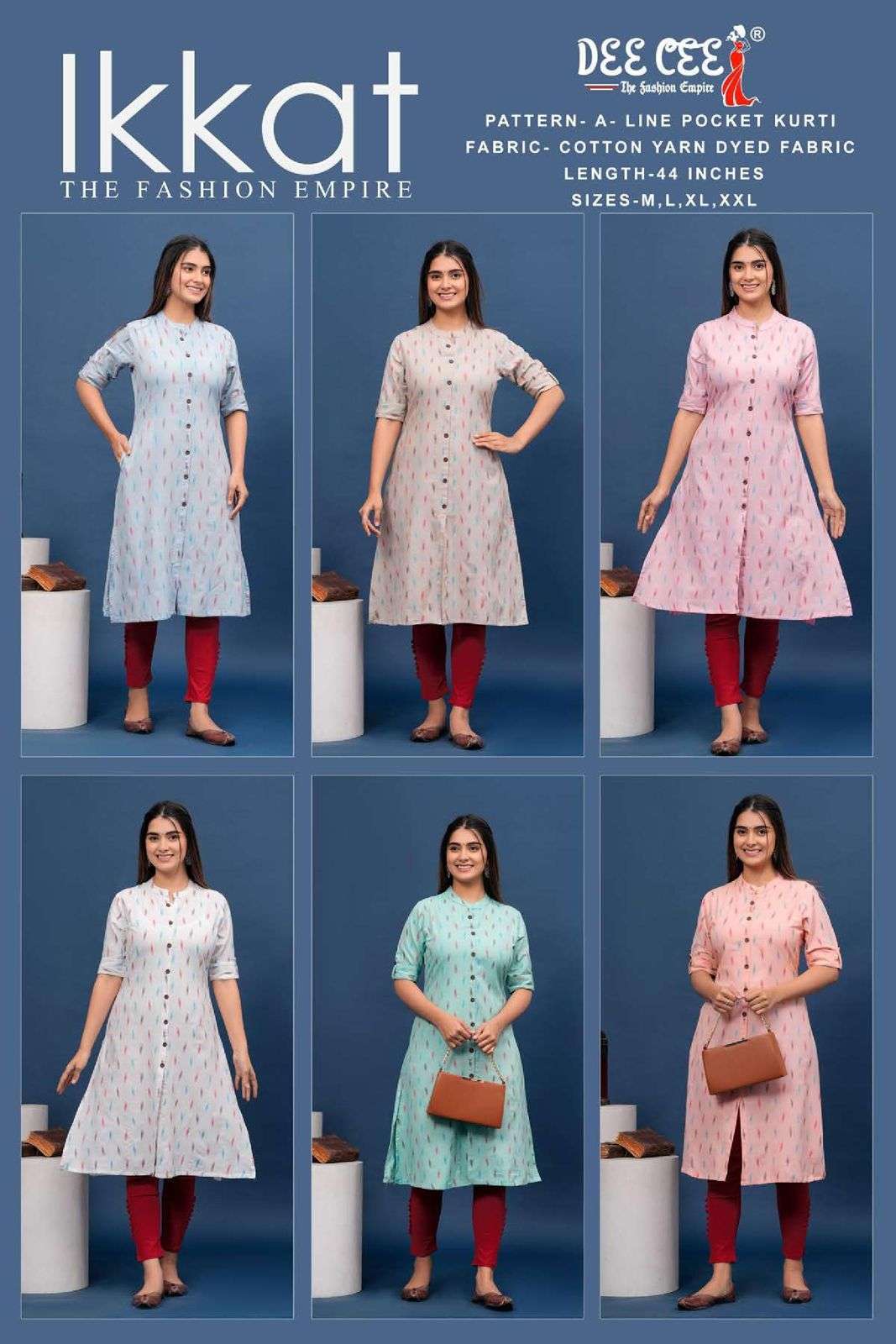 DEECEE IKKAT Kurti wholesalers