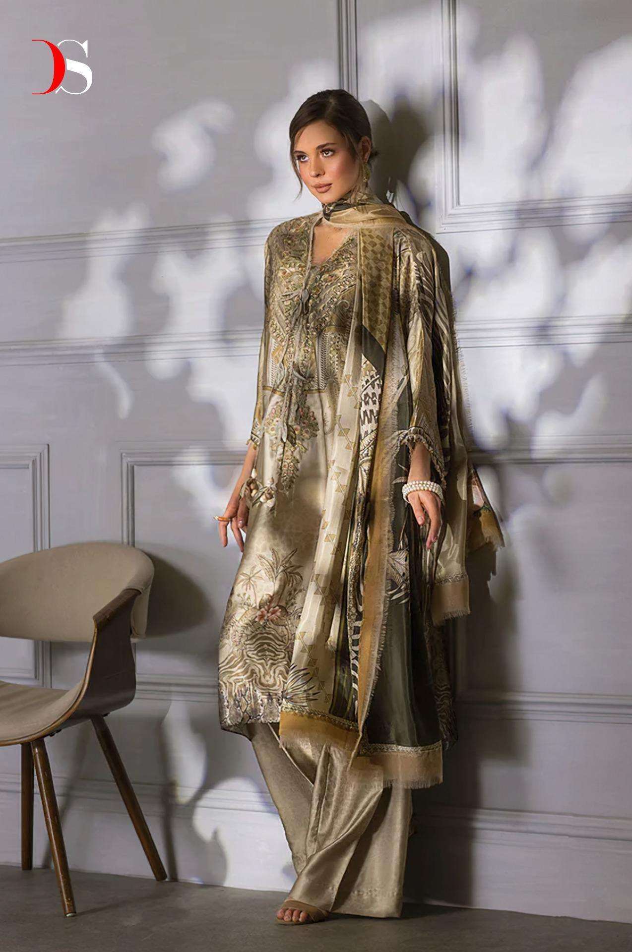 Deepsy Sobia Nazir Silk 24 Japan Satin Silk  Pakistani suits export
