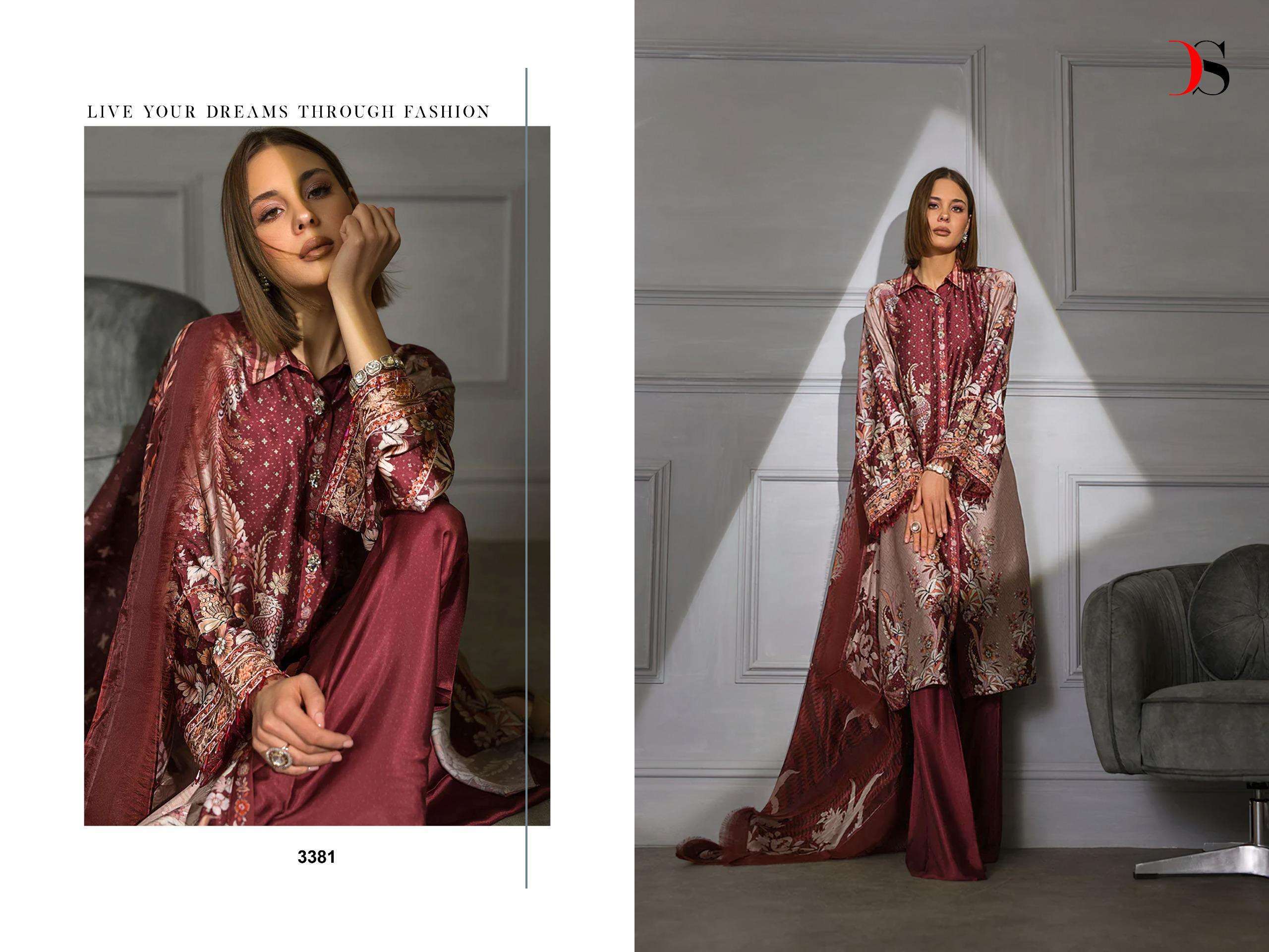Deepsy Sobia Nazir Silk 24 Japan Satin Silk  Pakistani suits export