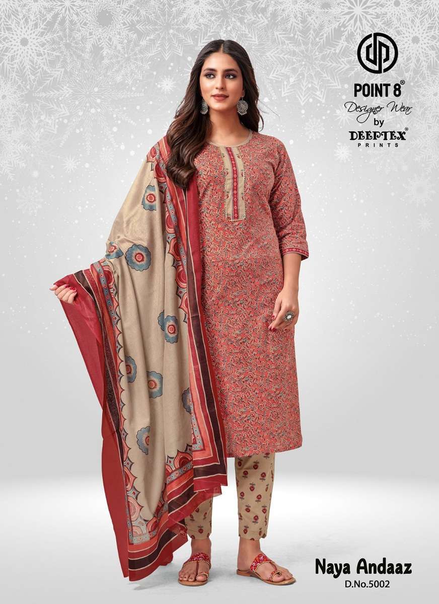 Deeptex naya andaz vol-5 -kurti pant with dupatta Wholesale fashion in Ahmedabad