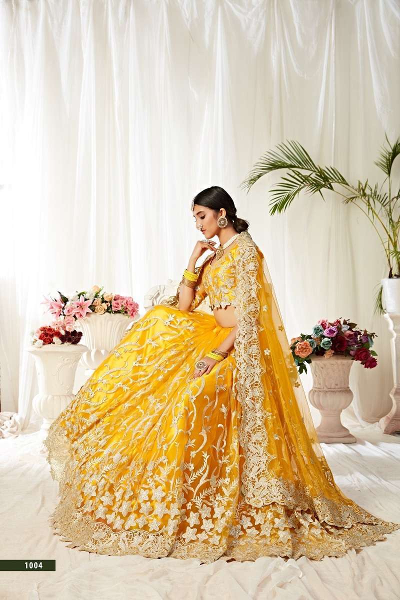 White Gown With Yellow Shrug for Indian Wedding Ceremony and Party Wear Gown  in USA, UK, Malaysia, South Africa, Dubai, Singapore