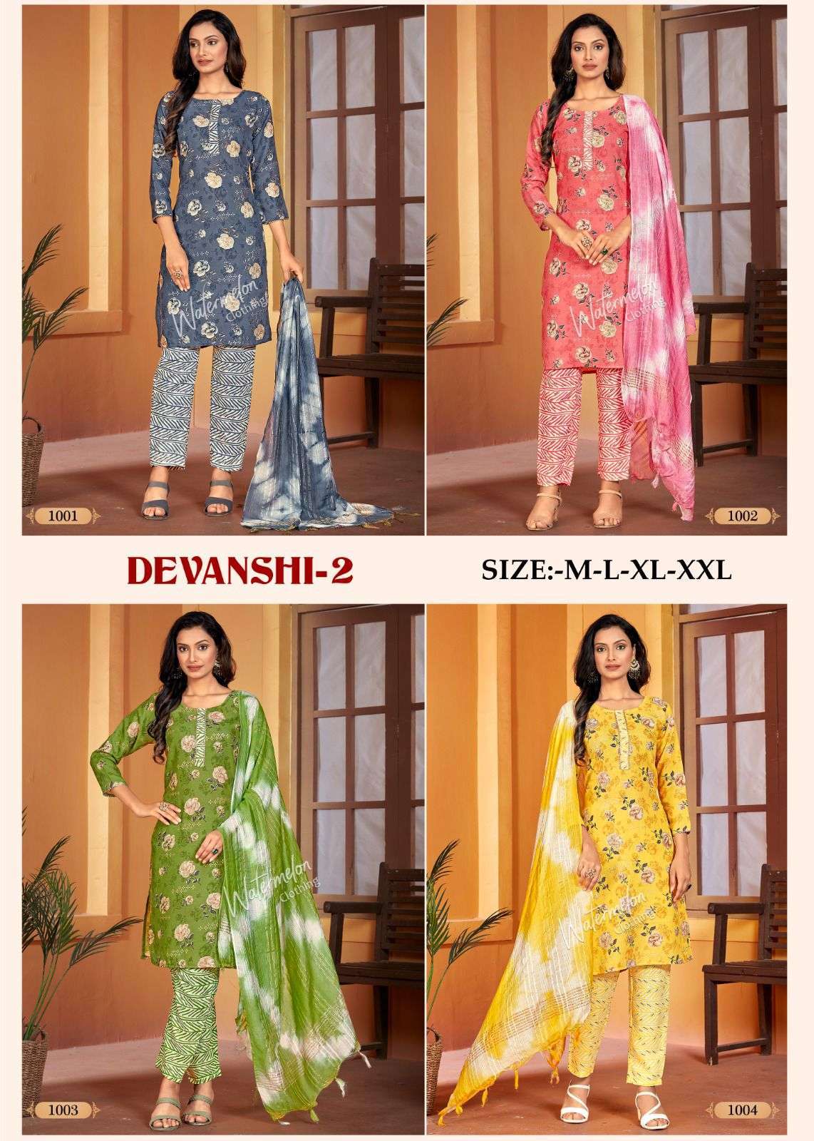 DEVANSHI 2 COTTON FOIL MILL PRINT Kurti Wholesale clothing