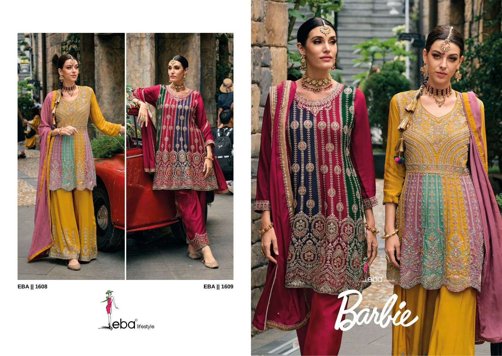 Eba Barbie Wedding Wear Heavy Salwar Kameez wholesale in Surat