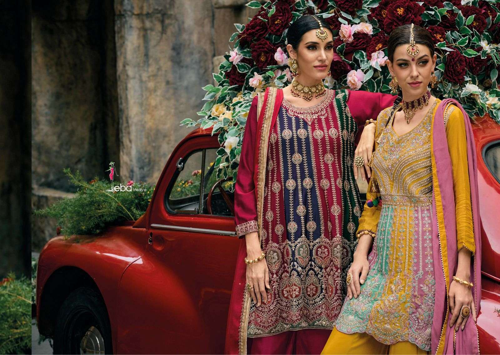Eba Barbie Wedding Wear Heavy Salwar Kameez wholesale in Surat