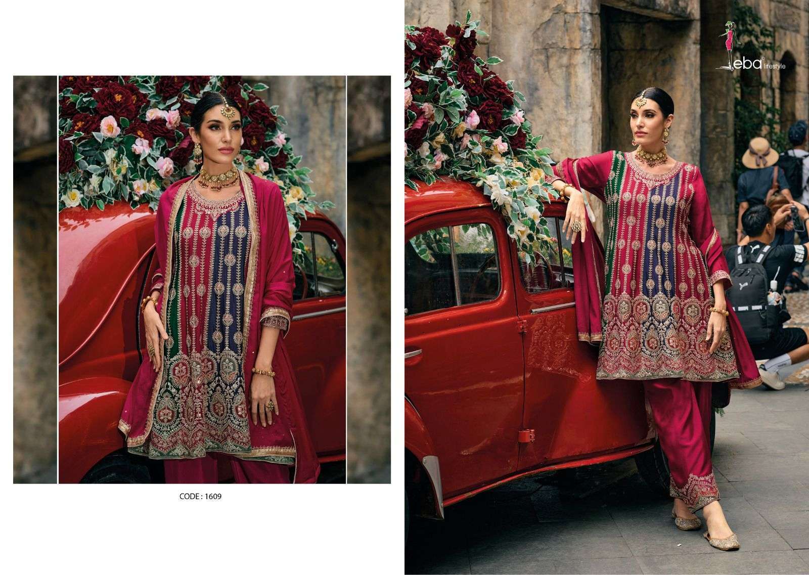 Eba Barbie Wedding Wear Heavy Salwar Kameez wholesale in Surat