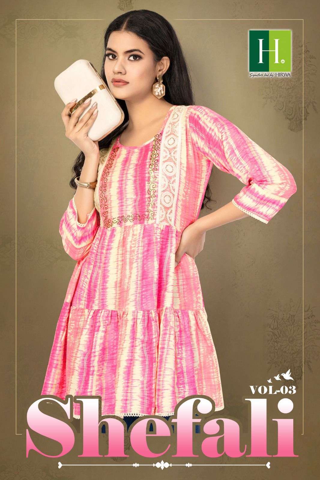 HIRWA SHEFALI-3 Cheap kurtis wholesale