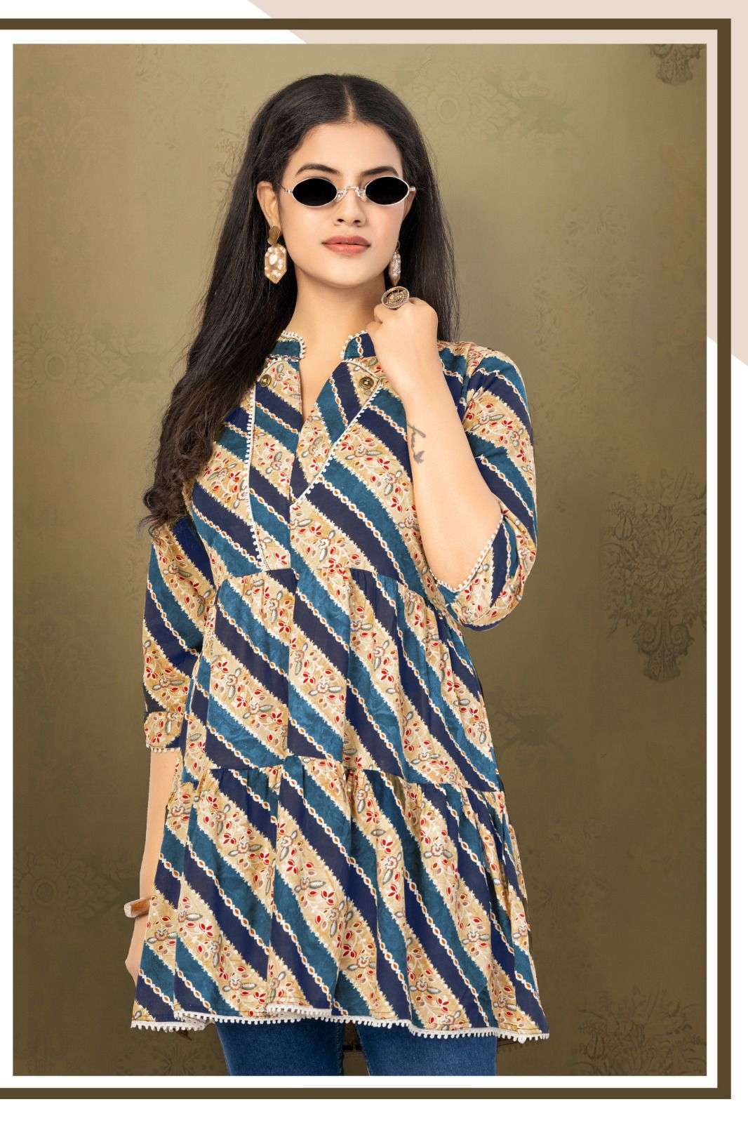 HIRWA SHEFALI-3 Cheap kurtis wholesale