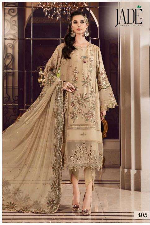 Jade Bin Saeed Vol-4 -Dress Material In india
