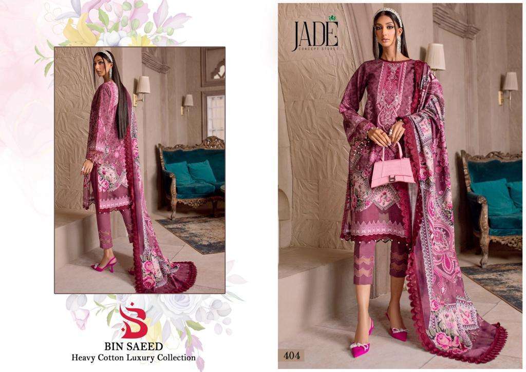 Jade Bin Saeed Vol-4 -Dress Material In india