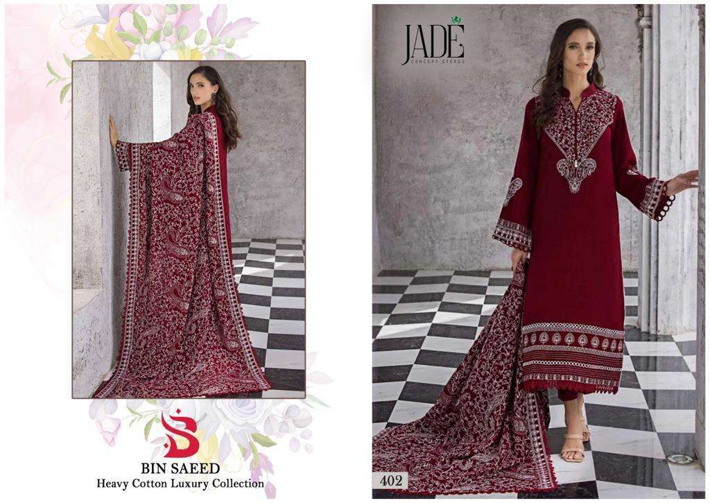 Jade Bin Saeed Vol-4 -Dress Material In india