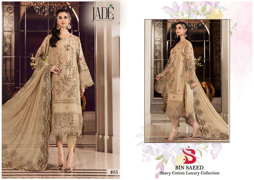 Jade Bin Saeed Vol-4 -Dress Material In india