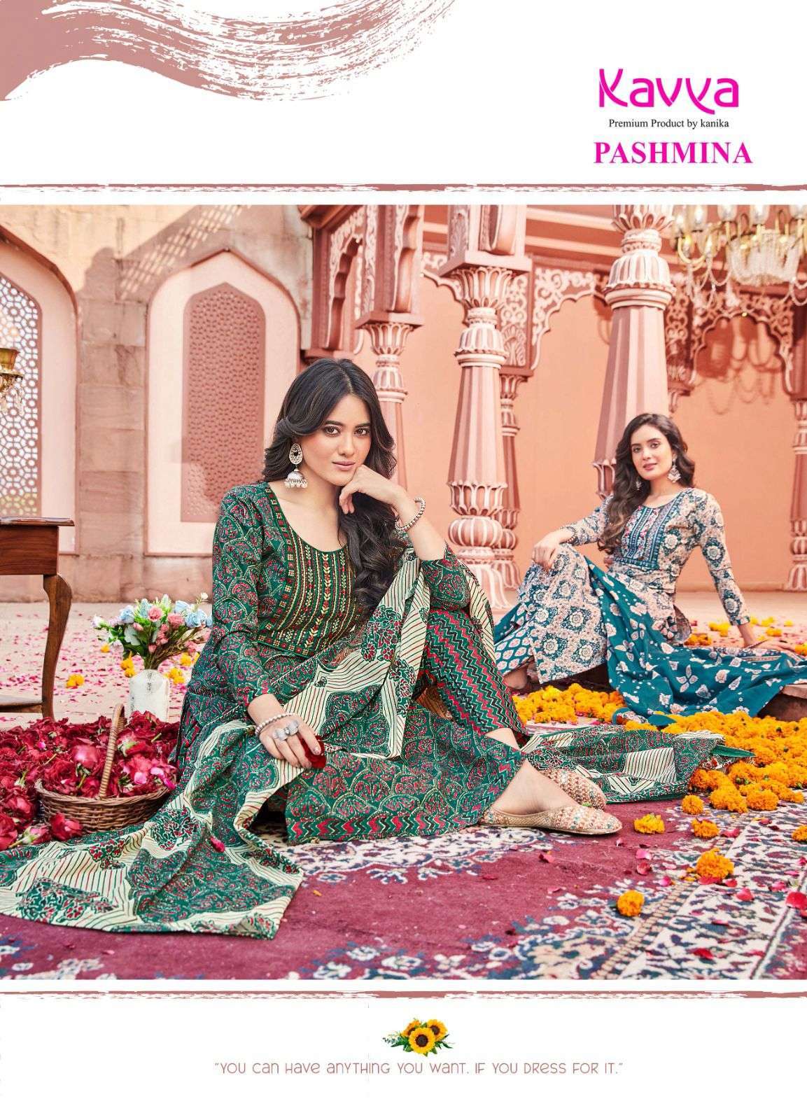 KAVYA  PASHMINA vol - 4 Kurti Wholesale Market in Surat