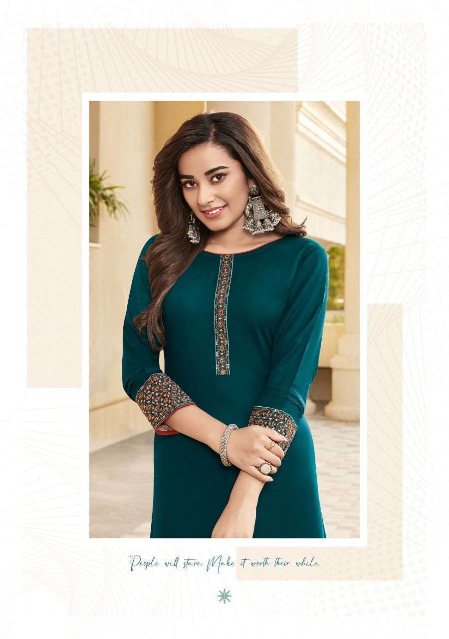  Ladies Flavour Serena vol-8 Kurti wholesalers in Ahmedabad