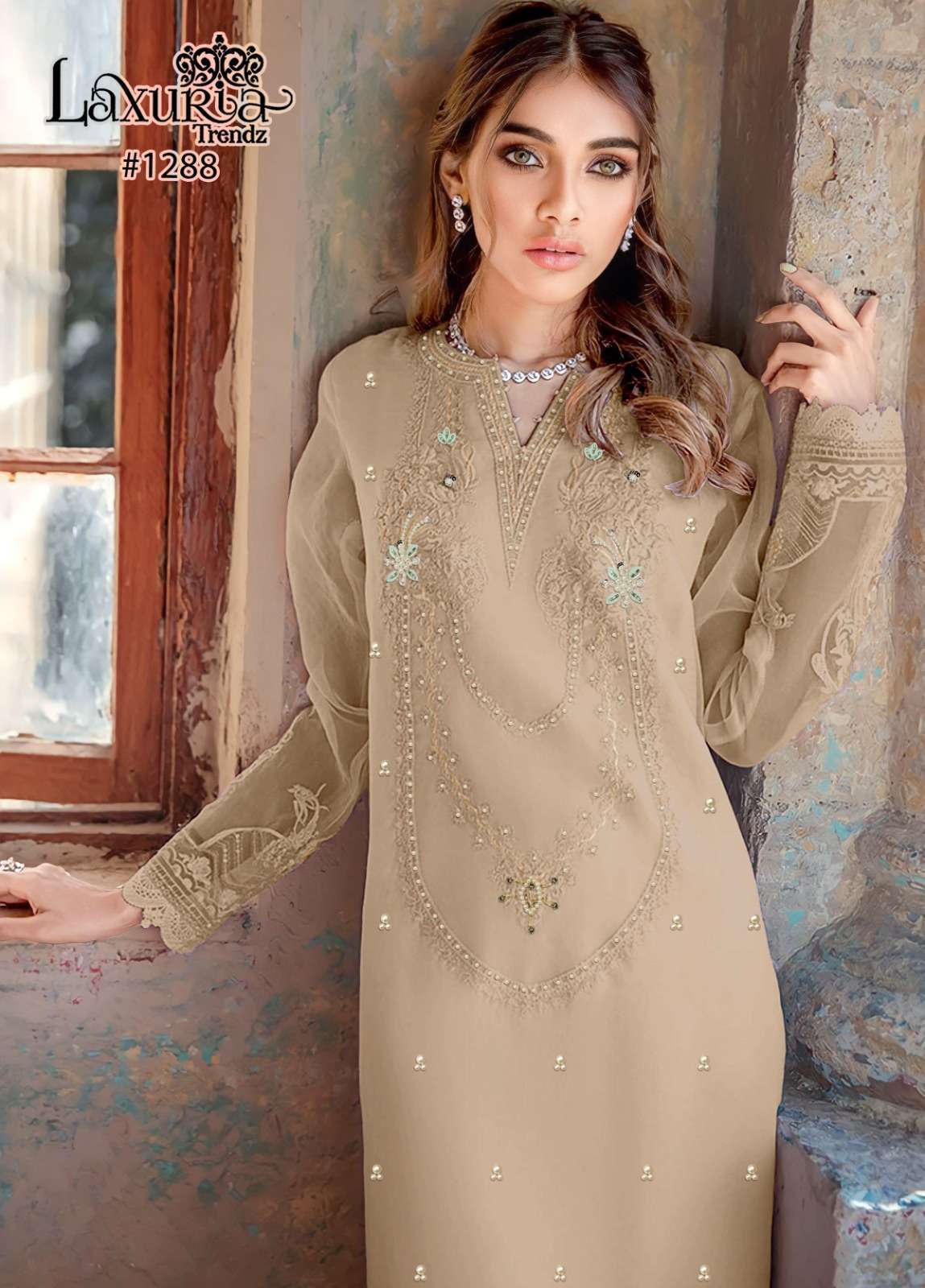 Laxuria Trendz 1288 Faux Georgette Pakistani Suit Surat salwar
