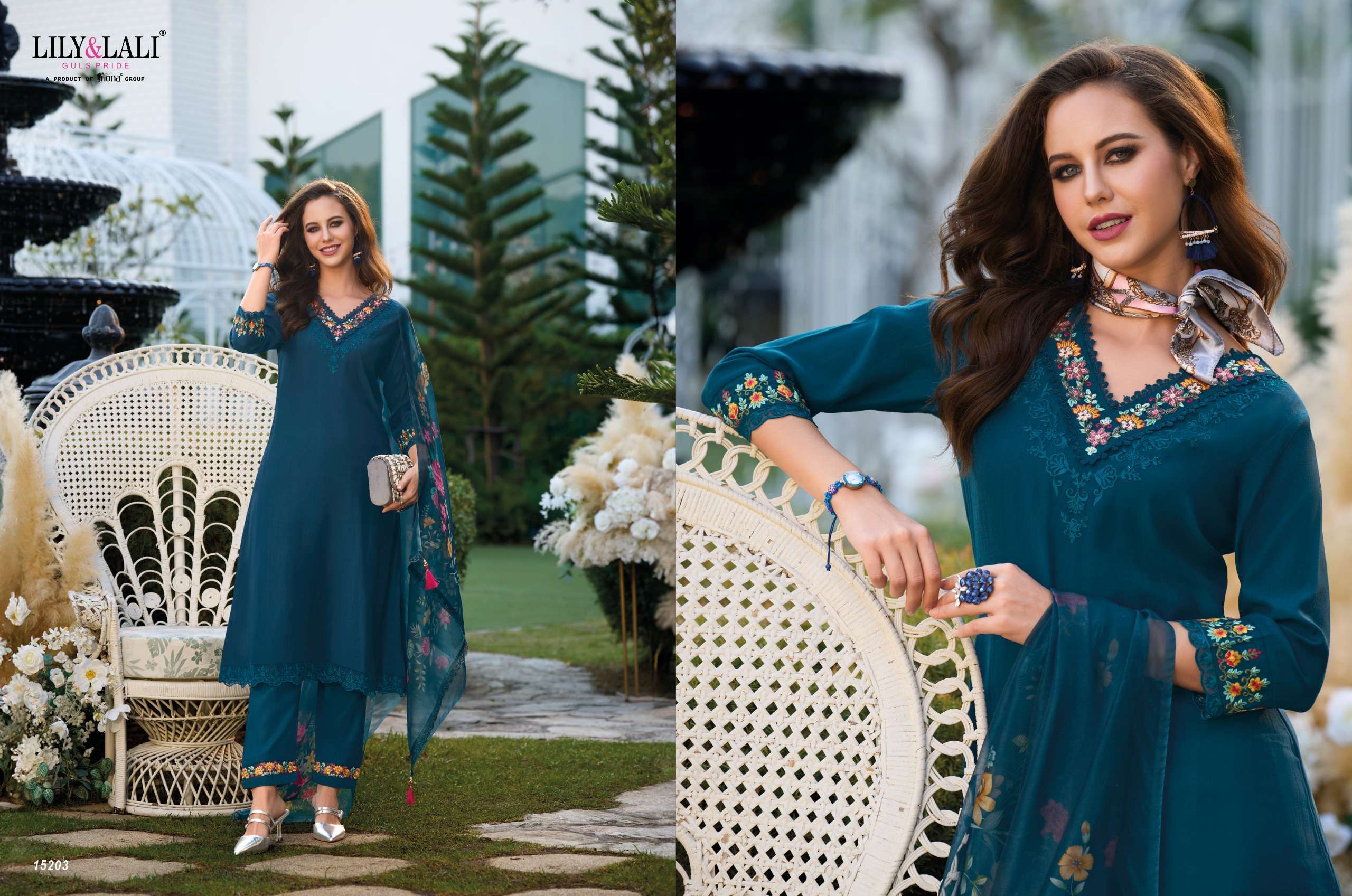 LILY & LALI MALVIKA Kurti Surat wholesale ethnic wear market