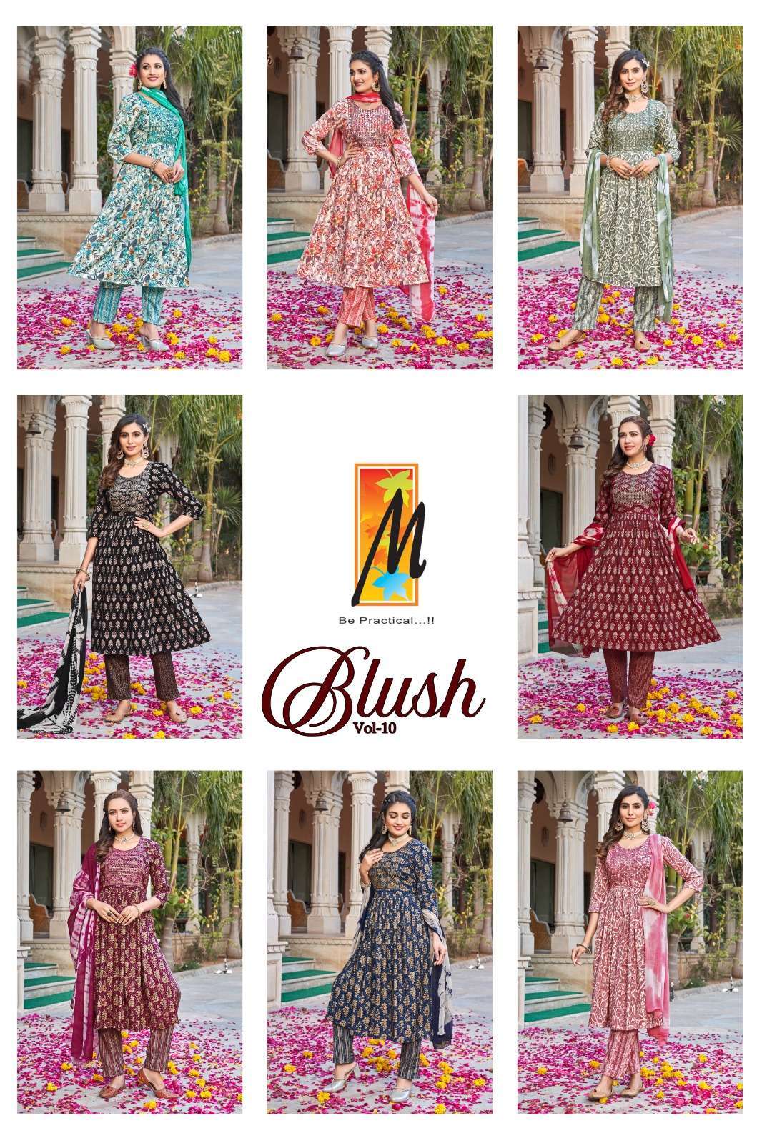 Master Blush Vol-10 Bulk kurtis in Surat wholesale market