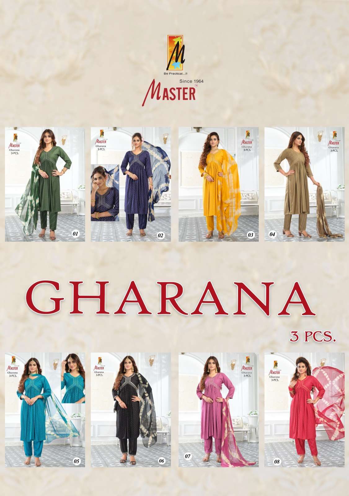 MASTER GHARANA AALIYA Cut Kurtis wholesale market 