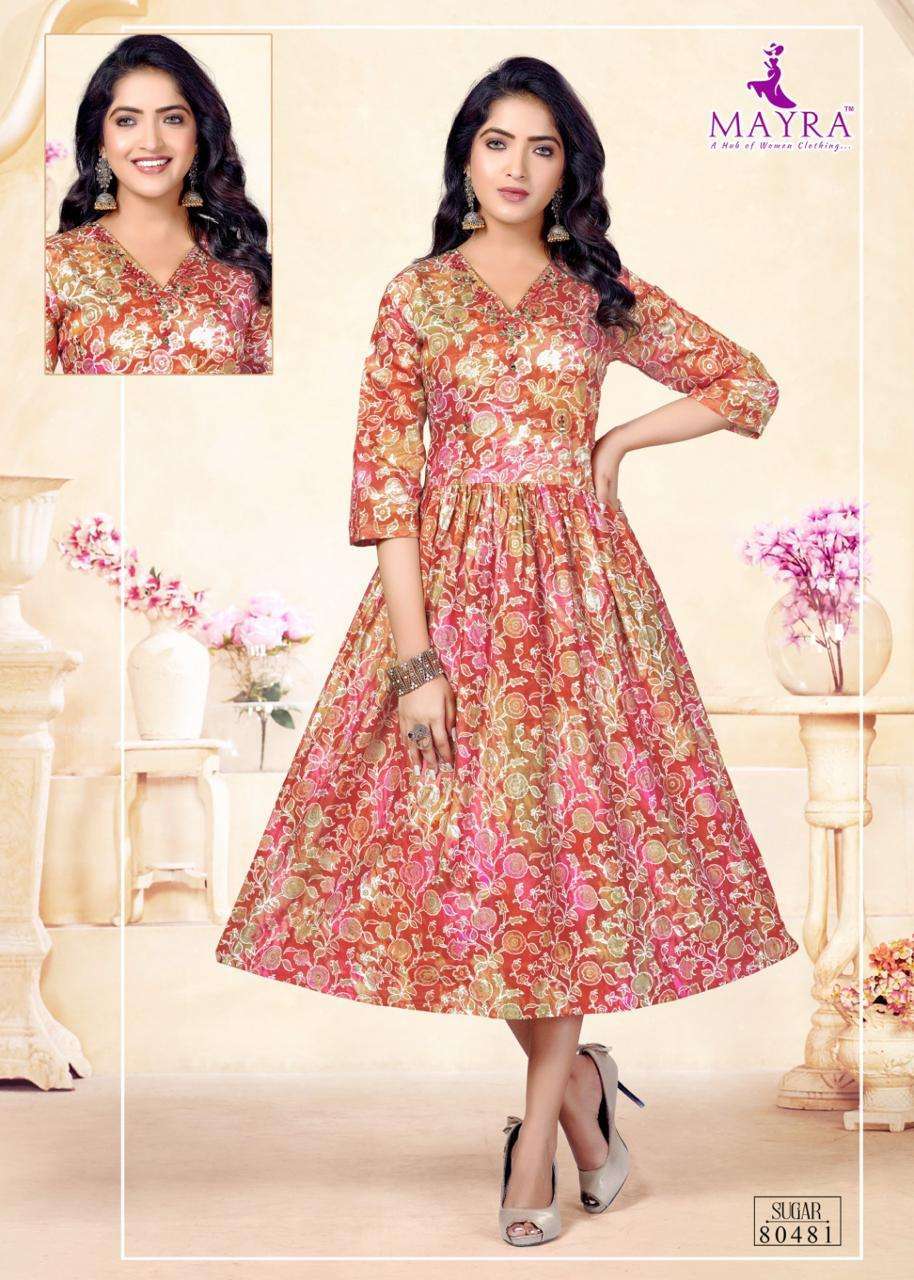 MAYRA SUGAR Kurti Surat wholesale cotton kurtis