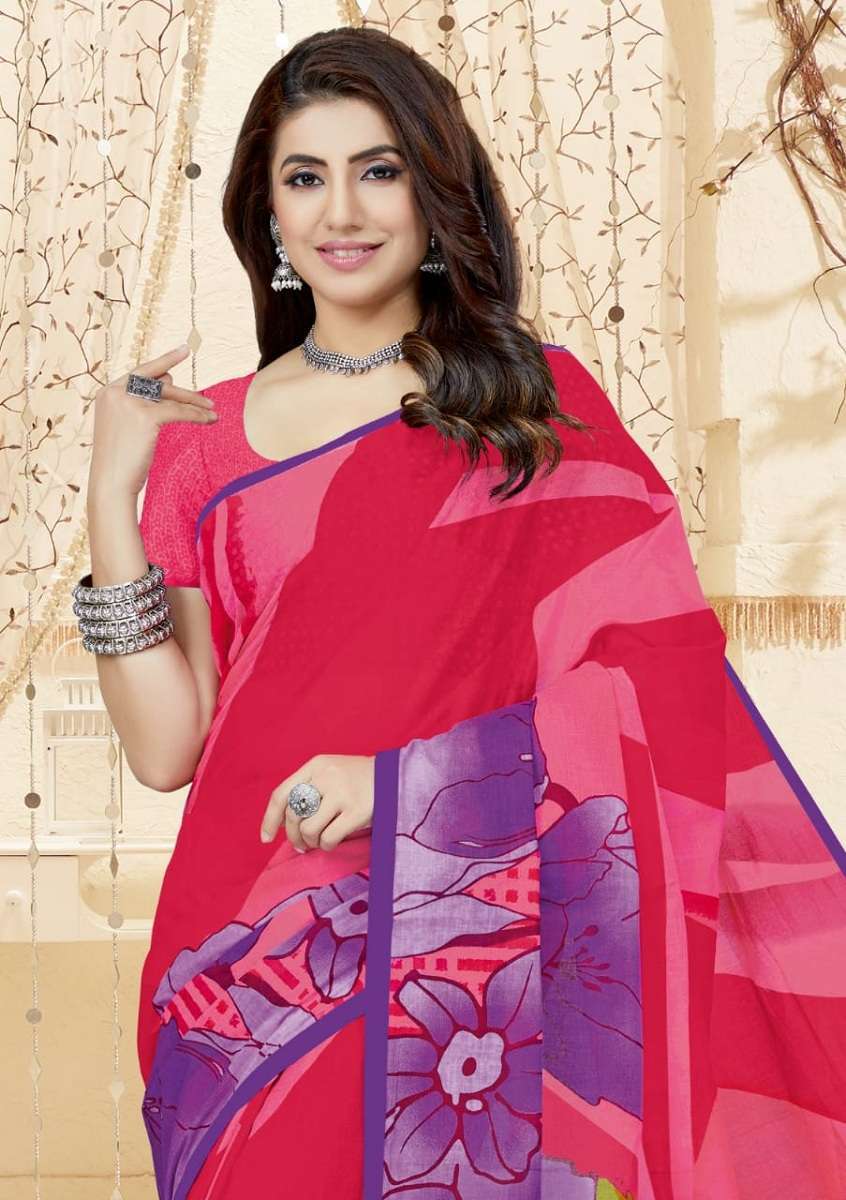 Mayur Chandani Cotton Saree Vol-4 -Dress Material Bulk saree supplier in Ahmedabad