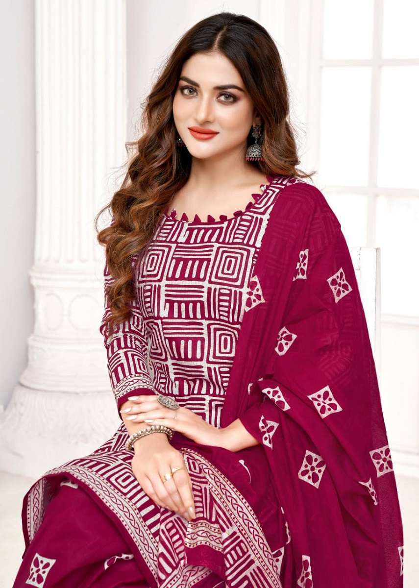 Mayur Trendy Batic Vol-2 -Dress Material Wholesale cotton dress material in Ahmedabad