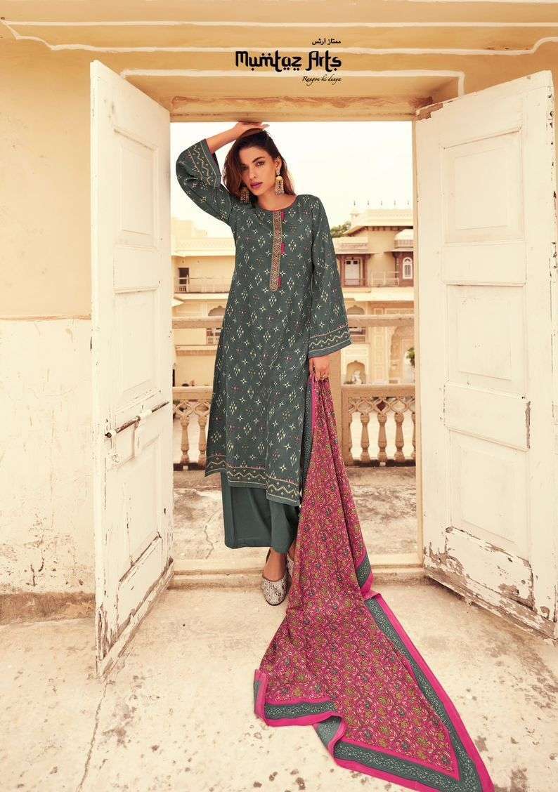 Mumtaz Jasmine Nx Pure Pashmina Dress Material Indian dress materials Suppliers