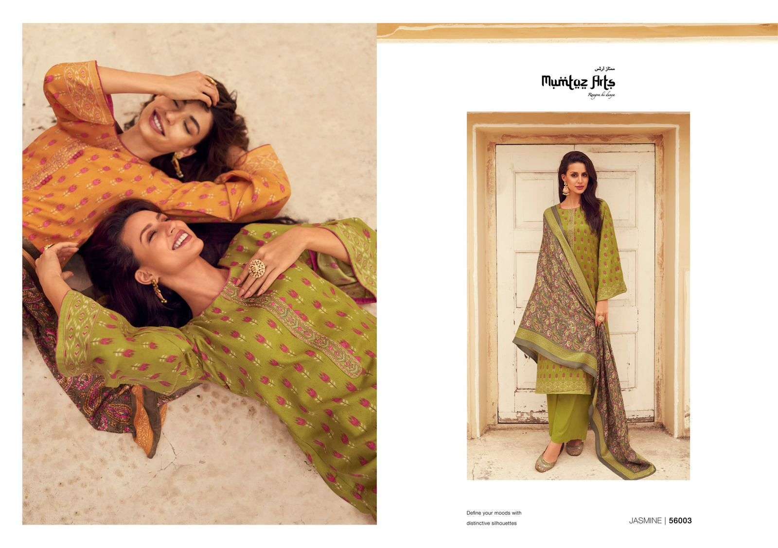 Mumtaz Jasmine Nx Pure Pashmina Dress Material Indian dress materials Suppliers