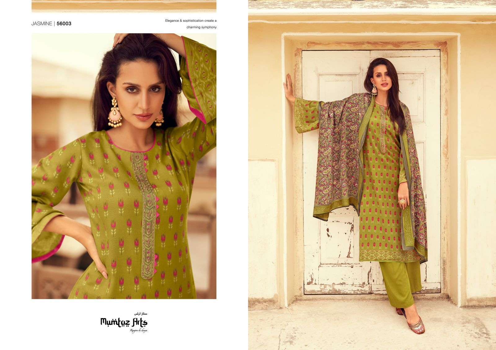 Mumtaz Jasmine Nx Pure Pashmina Dress Material Indian dress materials Suppliers