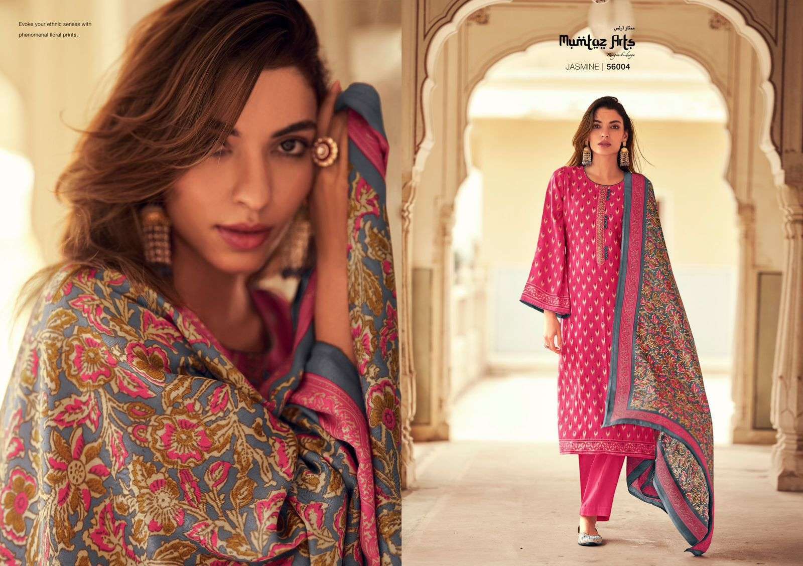 Mumtaz Jasmine Nx Pure Pashmina Dress Material Indian dress materials Suppliers