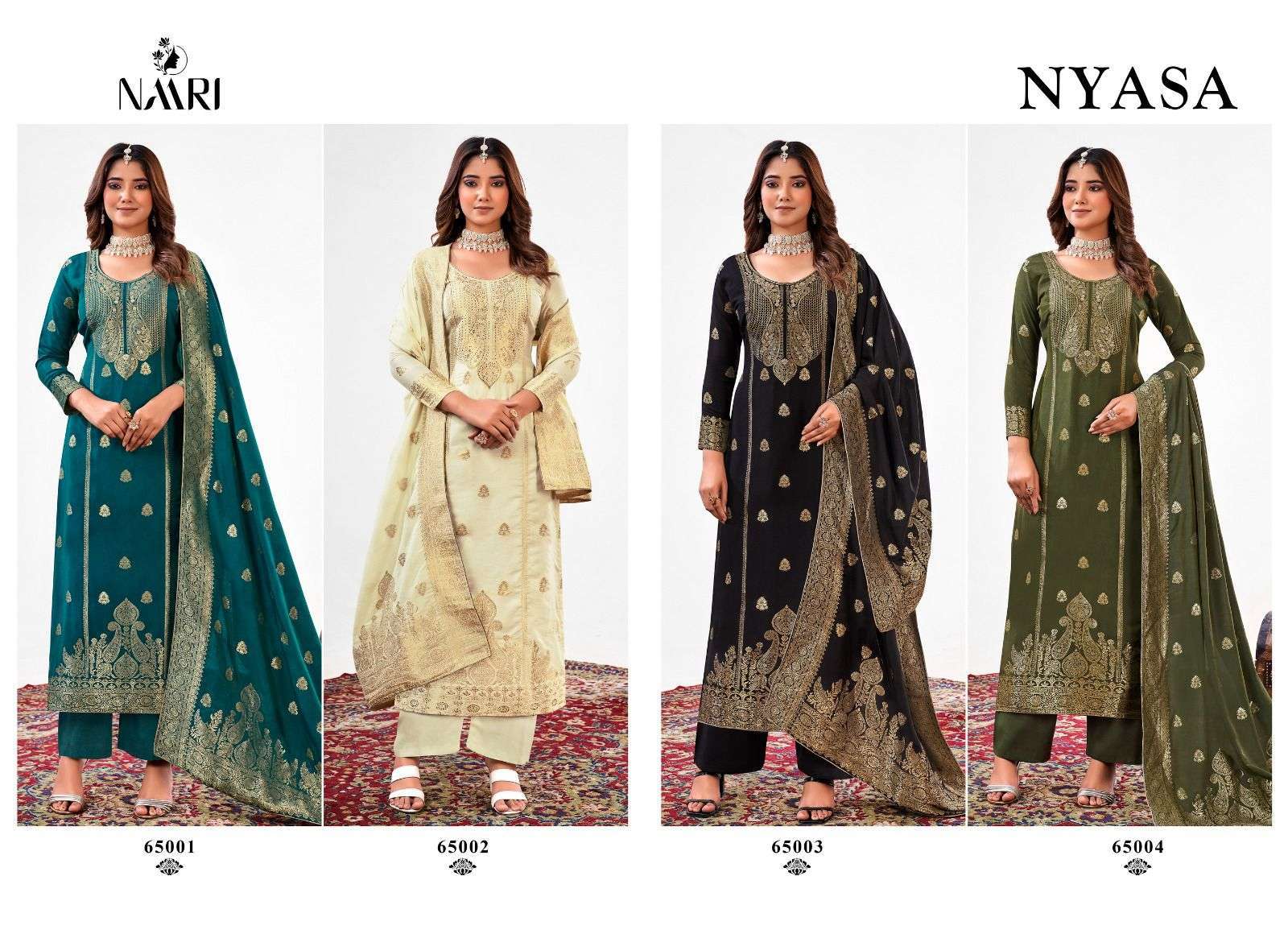 Naari Nyasa Muslin Viscose Designer Salwar Kameez  in ahmedabad
