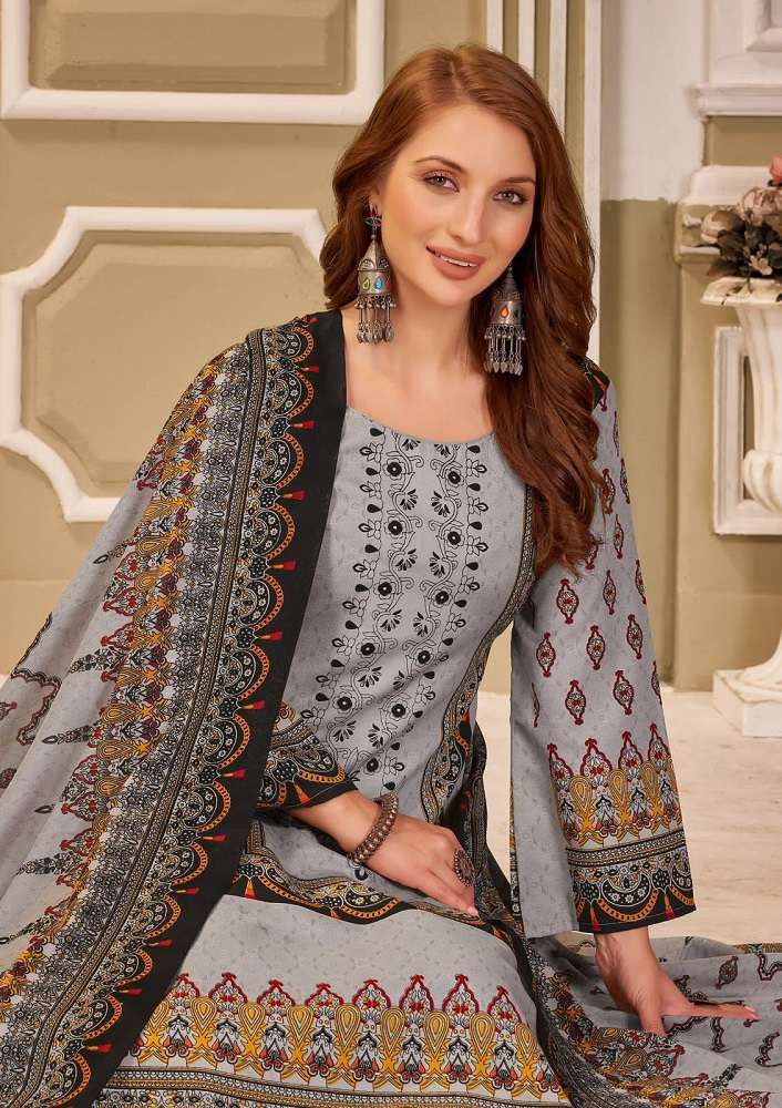 Tawakkal Mehroz Luxury Heavy Cotton Karachi Dress Material: Textilecatalog